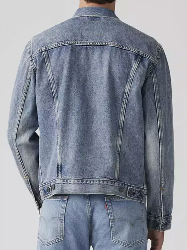 Brecken Merrill 2026 Marshals S02 Tate Dutton Blue Denim Jacket