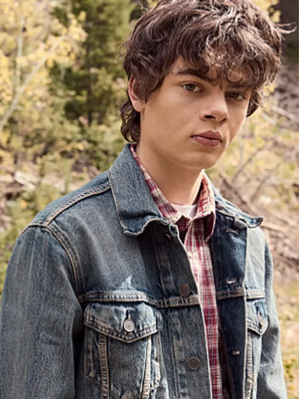 Brecken Merrill 2026 Marshals S02 Tate Dutton Denim Jacket