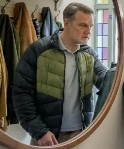 Clive Goss 2026 TV Series Tip Toe S01 David Morrissey Puffer Jacket