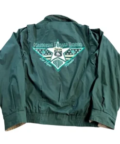 National Finals Rodeo 90s Cal Craft Green Western Jacket